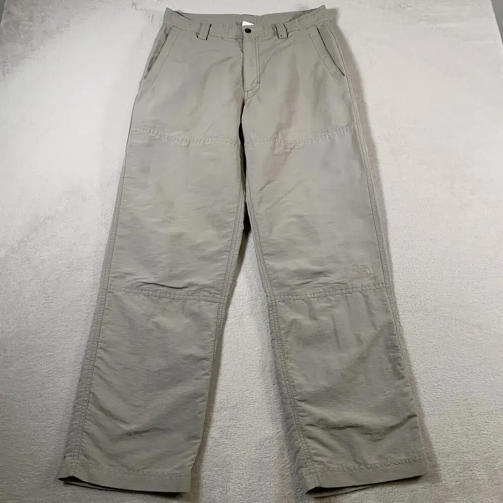 The North Face Men’s Nylon Hiking Pants Size 32‎ Beige Utility Outdoor Trail